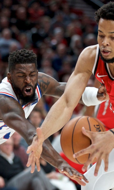 Korkmaz' 3-pointer gives 76er's 129-128 win over Blazers